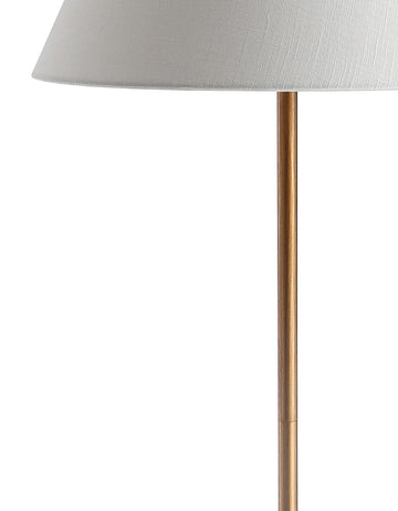 Miami 63.5" Minimalist Resin/Metal LED Floor Lampite - JONATHAN Y